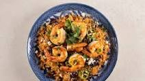Shrimp with Rice & Beans Shrimp with Rice & Beans