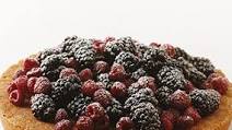 Almond Cake with Berries Almond Cake with Berries