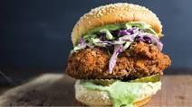 Southern Fried Chicken Burger Southern Fried Chicken Burger