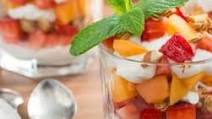 Recette de Verrines de fruits express en chantilly light Recette de Verrines de fruits express en chantilly light