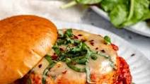 Italian Chicken Burgers Italian Chicken Burgers