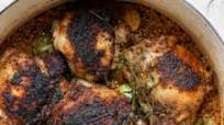 Dutch Oven Chicken Thighs Dutch Oven Chicken Thighs