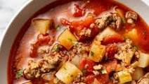 Easy Hamburger Soup Easy Hamburger Soup