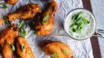 Garlic Buffalo Baked Chicken Wings Garlic Buffalo Baked Chicken Wings