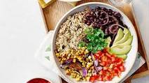 Mexican-inspired rice bowl Mexican-inspired rice bowl