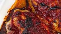 Healthy Baked BBQ Chicken Breasts Healthy Baked BBQ Chicken Breasts
