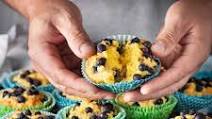 Almond flour blueberry muffins Almond flour blueberry muffins