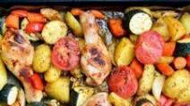 Slimming World chicken tray bake Slimming World chicken tray bake
