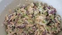 Easy chicken salad, low sodium Easy chicken salad, low sodium