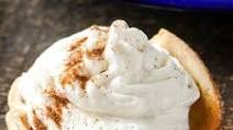 Mini Pumpkin Pie for Dogs With Whipped Cream Mini Pumpkin Pie for Dogs With Whipped Cream