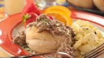Biscuits with Sausage Gravy Biscuits with Sausage Gravy
