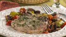 Roasted Pork Chops and Vegetables Roasted Pork Chops and Vegetables