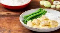 Creamy chicken and rice Creamy chicken and rice