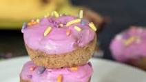 Banana Doughnuts for Dogs Banana Doughnuts for Dogs