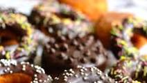 Eggless Donuts | Chocolate Glazed Eggless Donuts Recipe | Eggless Jam Donuts Recipe Eggless Donuts | Chocolate Glazed Eggless Donuts Recipe | Eggless Jam Donuts Recipe