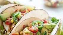 Grilled Fish Tacos with Cherry Tomato Salsa Grilled Fish Tacos with Cherry Tomato Salsa