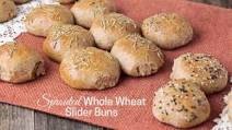 Sprouted Whole Wheat Slider Buns Sprouted Whole Wheat Slider Buns