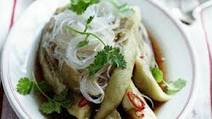 Steamed eggplant and harusame noodles Steamed eggplant and harusame noodles
