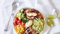 Mexican chicken and rice bowl Mexican chicken and rice bowl