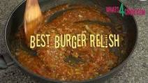 Best Burger Relish - Famous Wimpy Burger Relish. Amazing Piquant Tomato & Gherkin Burger Relish Best Burger Relish - Famous Wimpy Burger Relish. Amazing Piquant Tomato & Gherkin Burger Relish