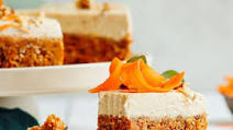 Raw Carrot Cake with Vegan Cream Cheese Frosting Raw Carrot Cake with Vegan Cream Cheese Frosting