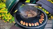 Wild boar stew with pancetta wrapped potatoes Wild boar stew with pancetta wrapped potatoes