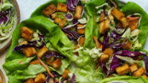 Crispy Tofu Lettuce Wraps Crispy Tofu Lettuce Wraps