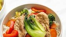 Yakiniku Donburi: Japanese Beef and Vegetable Rice Bowl Yakiniku Donburi: Japanese Beef and Vegetable Rice Bowl