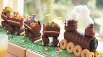 No-bake train cake No-bake train cake