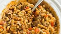 Healthier Slow Cooker Hamburger Helper Healthier Slow Cooker Hamburger Helper