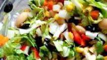 8-Minute High-Fiber Satisfying Salad (Gluten-free & Vegan) 8-Minute High-Fiber Satisfying Salad (Gluten-free & Vegan)