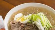Cold Korean Noodle Soup With Asian Pear and Cucumber (Mul Naengmyun) Recipe Cold Korean Noodle Soup With Asian Pear and Cucumber (Mul Naengmyun) Recipe