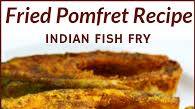 Indian Fish Fry | Fried Pomfret Indian Fish Fry | Fried Pomfret