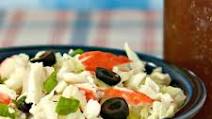 Summertime Crab Slaw with Napa Cabbage Summertime Crab Slaw with Napa Cabbage