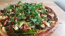 Puff Pastry Tart with Pesto, Feta and Spring Veg (GF) Puff Pastry Tart with Pesto, Feta and Spring Veg (GF)