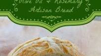 Olive Oil and Rosemary Artisan Bread Recipe Olive Oil and Rosemary Artisan Bread Recipe