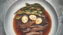 Korean At Home: Soy-Braised Beef Strips And Quail Eggs Korean At Home: Soy-Braised Beef Strips And Quail Eggs