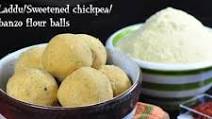 Besan Laddu/ Ladoo/ Sweetened Chickpea/Garbanzo Flour Balls Besan Laddu/ Ladoo/ Sweetened Chickpea/Garbanzo Flour Balls