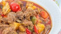 Easy Kalderetang Kambing (Goat Stew) - Panlasang Pinoy Easy Kalderetang Kambing (Goat Stew) - Panlasang Pinoy
