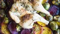 Spatchcock Hen Sheet Pan Dinner Spatchcock Hen Sheet Pan Dinner