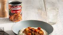 Chunky Beef Poured Over Rice Chunky Beef Poured Over Rice