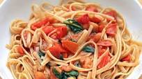 Alice Waters' Whole Wheat Pasta with Tomato Vinaigrette Alice Waters' Whole Wheat Pasta with Tomato Vinaigrette