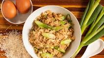 Basic egg fried rice Basic egg fried rice
