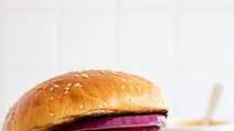 Quinoa Mushroom Burger with Miso Aioli Quinoa Mushroom Burger with Miso Aioli