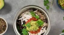 Chicken Burrito Bowls Chicken Burrito Bowls