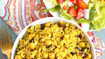 Basmati Rice Pilaf with Chickpeas and Dried Fruit Basmati Rice Pilaf with Chickpeas and Dried Fruit