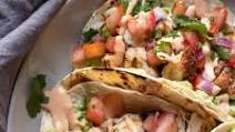 Chicken Street Tacos with Guacamole and Chipotle Aioli Chicken Street Tacos with Guacamole and Chipotle Aioli