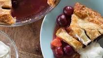 Peach and cherry pie Peach and cherry pie