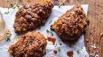 Oven Fried Southern Hot Honey Chicken Oven Fried Southern Hot Honey Chicken