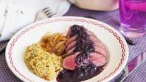 Duck Breast with Blackcurrant Sauce Duck Breast with Blackcurrant Sauce